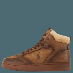 Polo Crt Hgh-sneakers-low Top  Brown