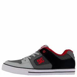 Pure Elastic Red/heather Grey