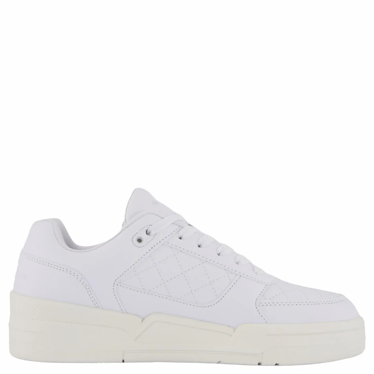 Rd18 Heritage Quilt Low Cut Sh Star White
