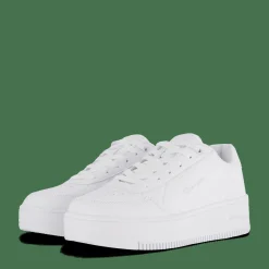 RD18 PLATFORM LOW Low Cut Shoe White