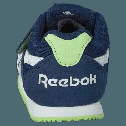 Royal Classic Jog 2 Kc Washed Blue/White/Lime Glow