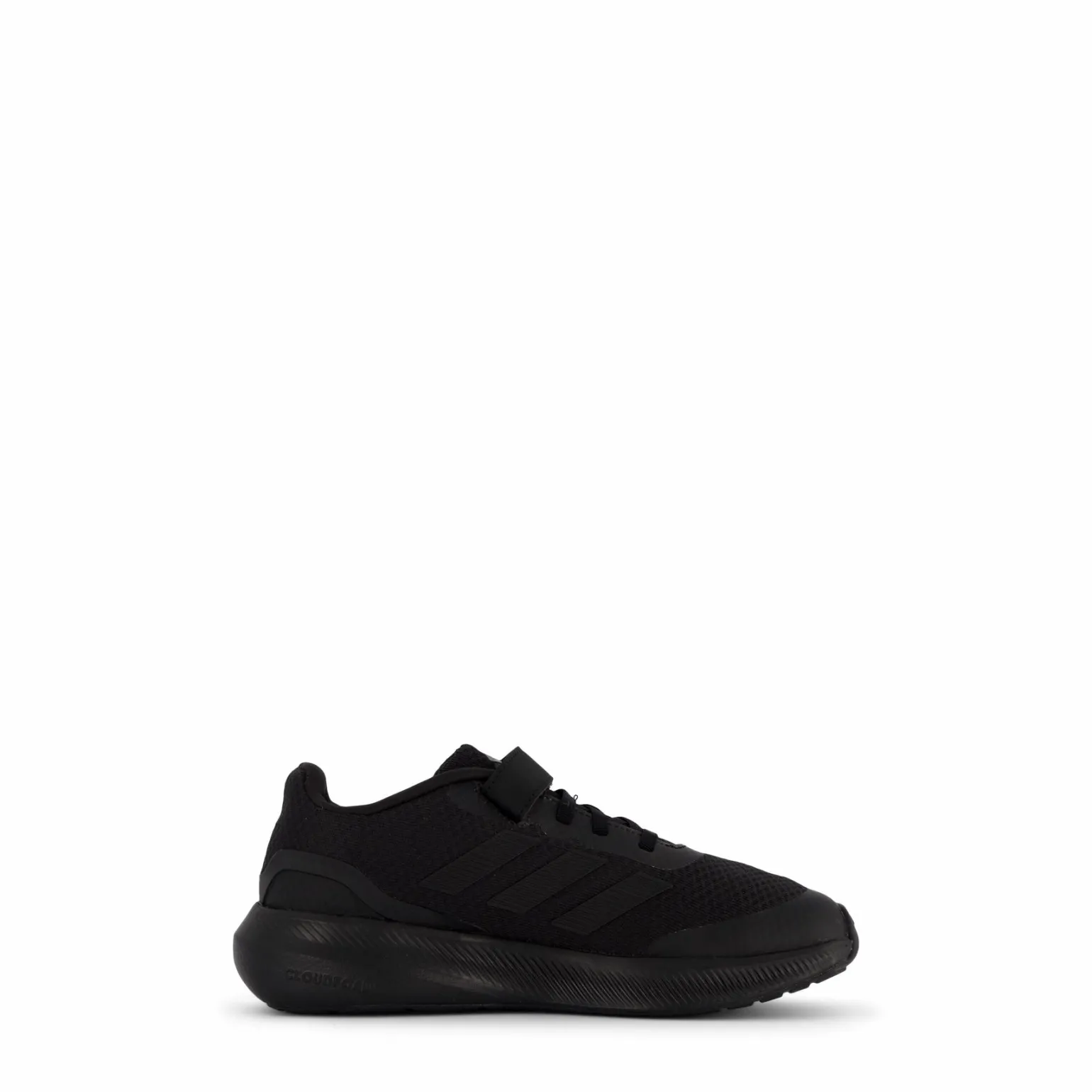 RunFalcon 3.0 Elastic Lace Top Strap Shoes Core Black / Core Black / Core Black