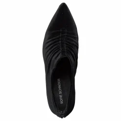 Shoe Stiletto Velvet Black