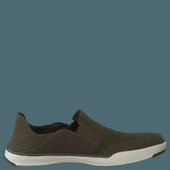 Step Isle Row Khaki Green Canvas