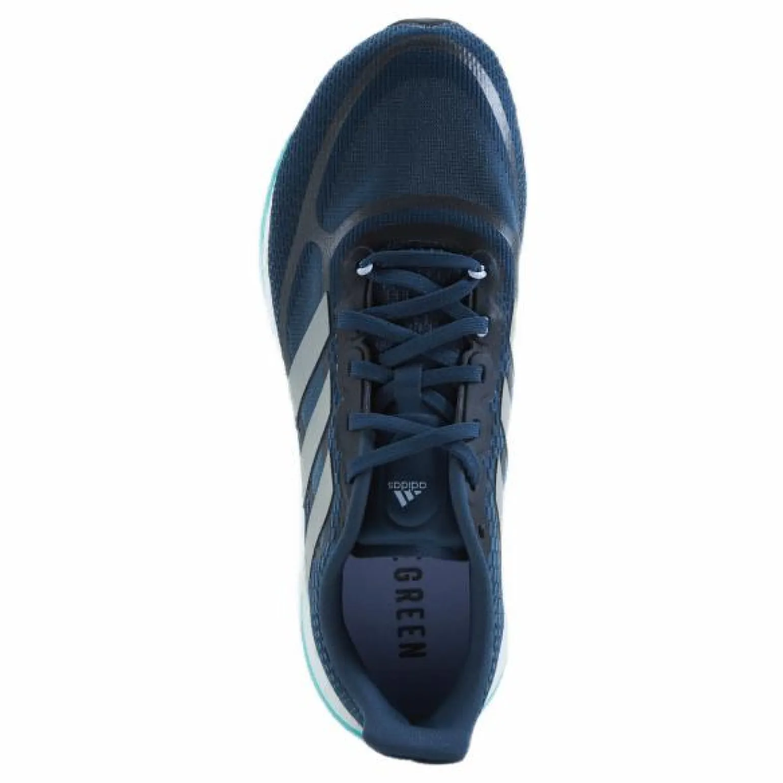 Supernova+ Shoes Crew Navy / Silver Metallic / Pulse Aqua