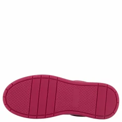 The Ella 2.0 White/fuxia Tumbled Leather