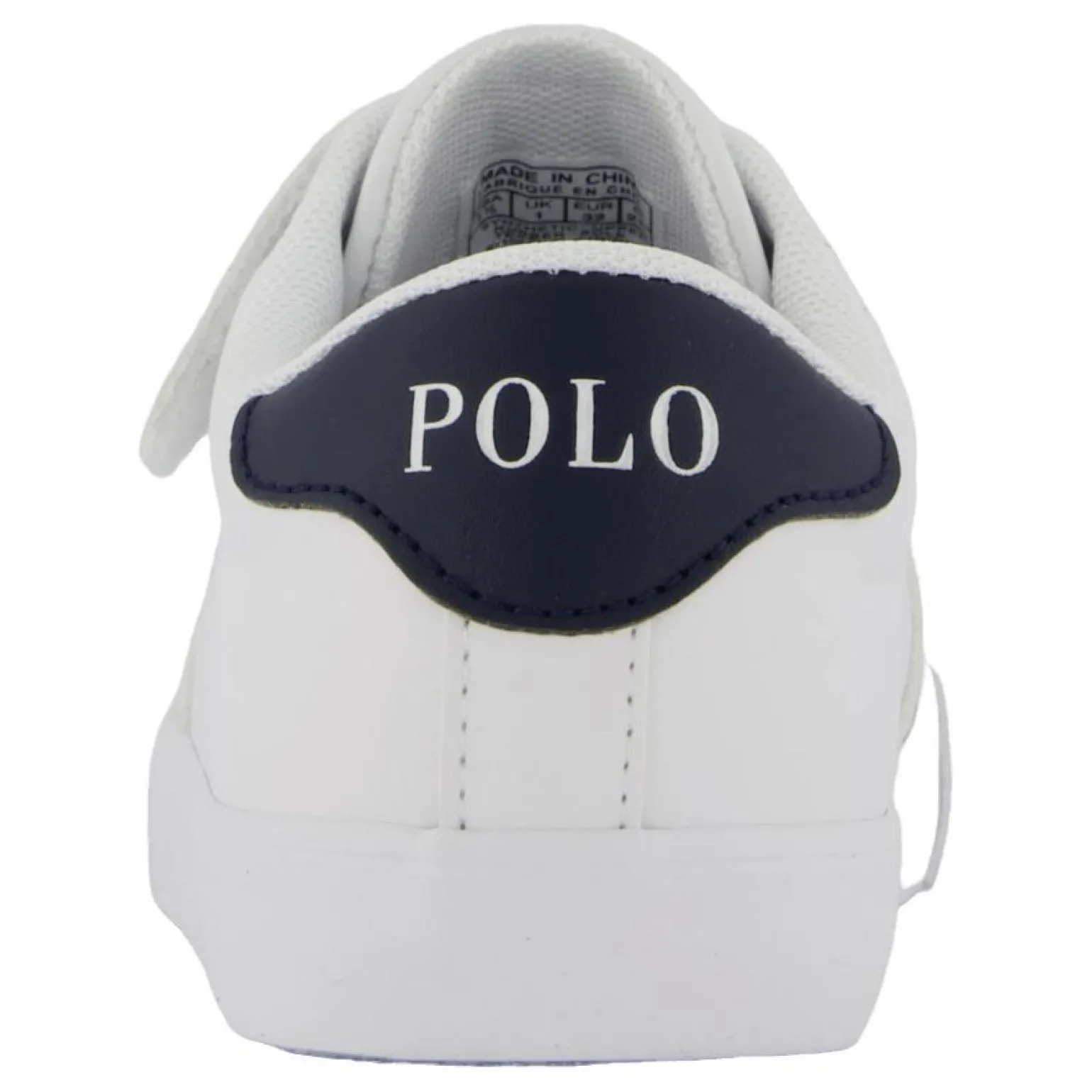Theron V Ps White Smooth Pu/navy W/ Navy P