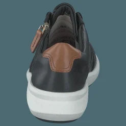 Un Rio Zip Black Leather