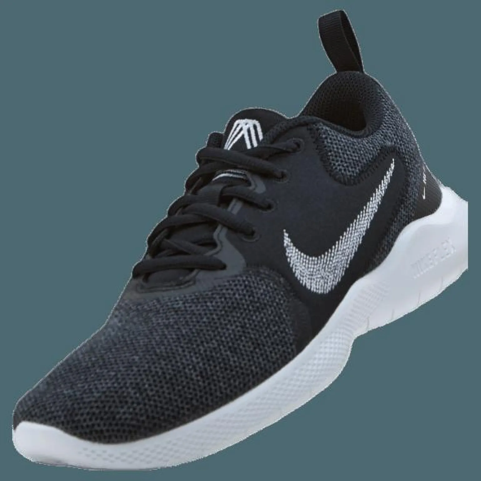 Wmns Flex Experience Run 10 Black/white-dk Smoke Grey-iron