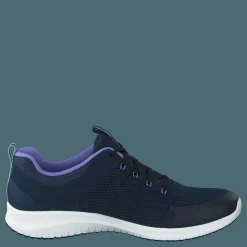 Womens Navy Purple