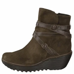 Yomo249fly Oil Suede/rug Sludge/olive